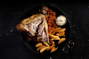 Фото  Свиная рулька